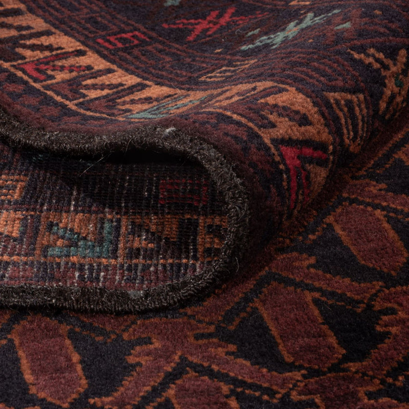 Loper Baluch tapijt - 200 x 114 cm - donkerrood