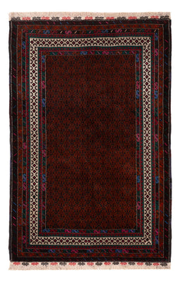 Baluch tapijt - 194 x 123 cm - donkerrood