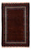 Baluch tapijt - 194 x 123 cm - donkerrood