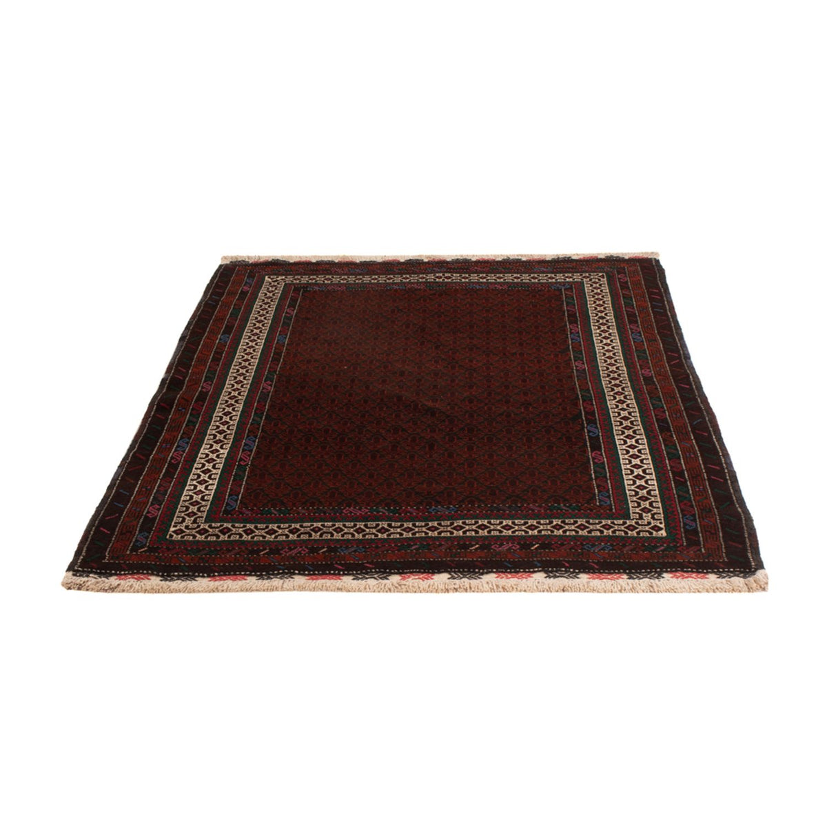 Baluch tapijt - 194 x 123 cm - donkerrood