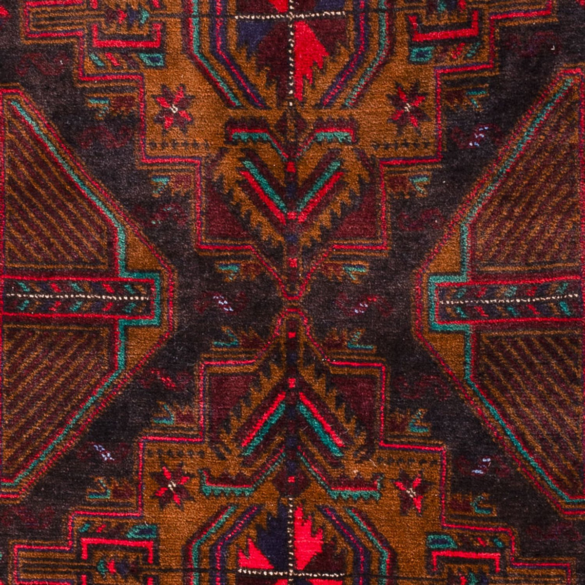 Baluch tapijt - 198 x 116 cm - donkerrood