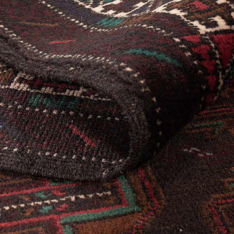 Baluch tapijt - 198 x 116 cm - donkerrood