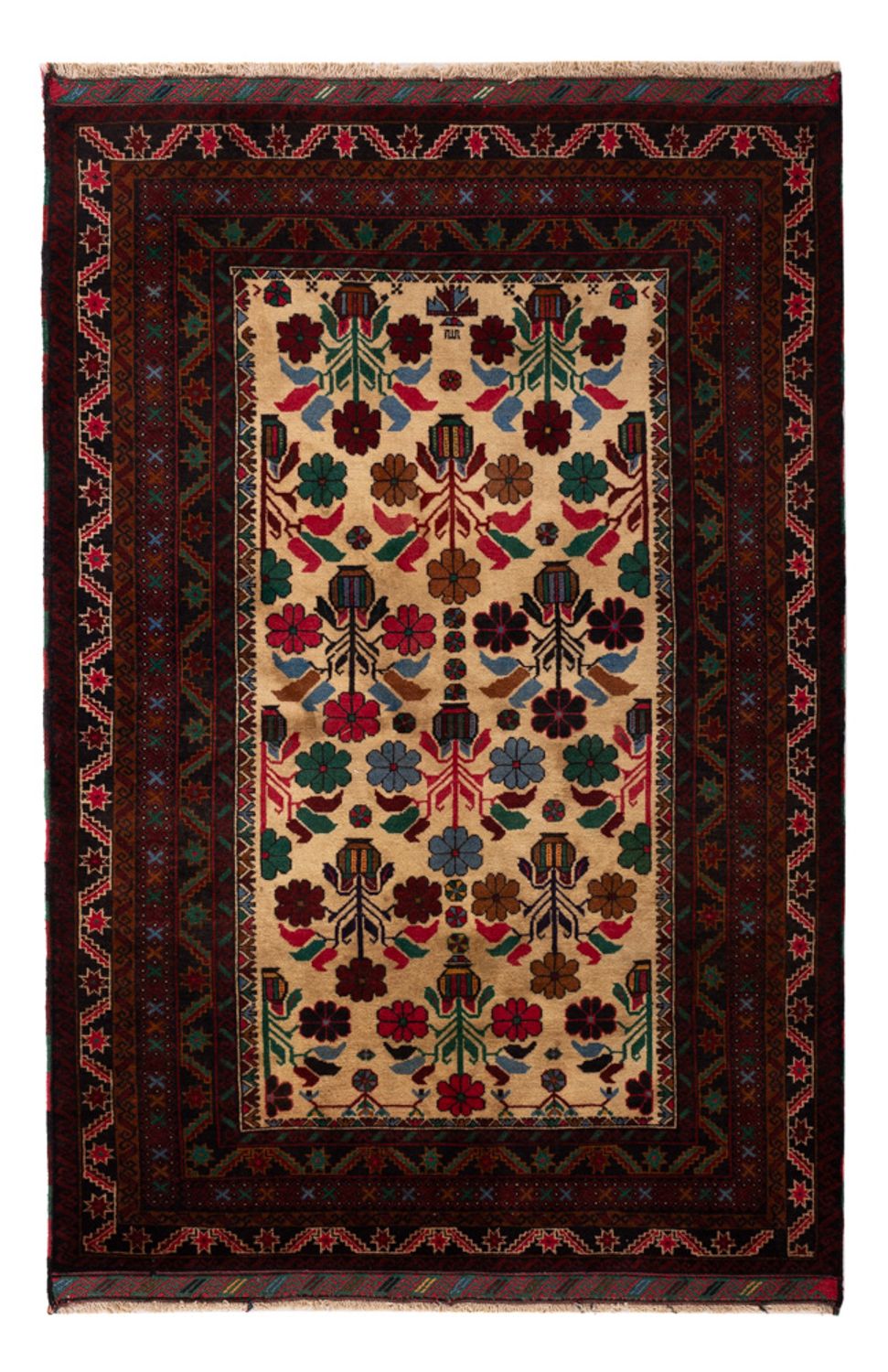 Baluch tapijt - 177 x 117 cm - veelkleurig