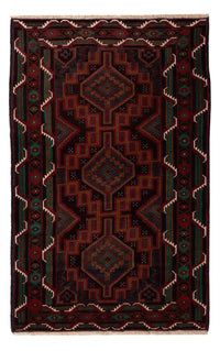 Baluch tapijt - 183 x 114 cm - donkerrood