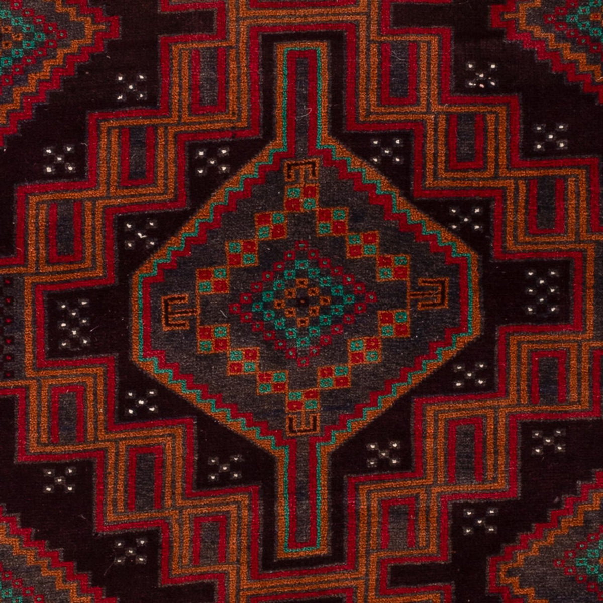 Baluch tapijt - 183 x 114 cm - donkerrood