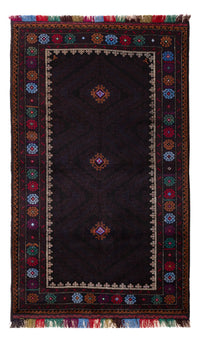 Baluch tapijt - 195 x 116 cm - donkerblauw