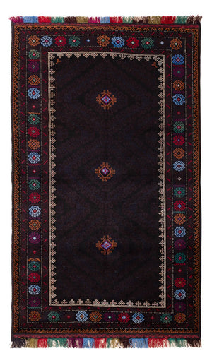 Baluch tapijt - 195 x 116 cm - donkerblauw