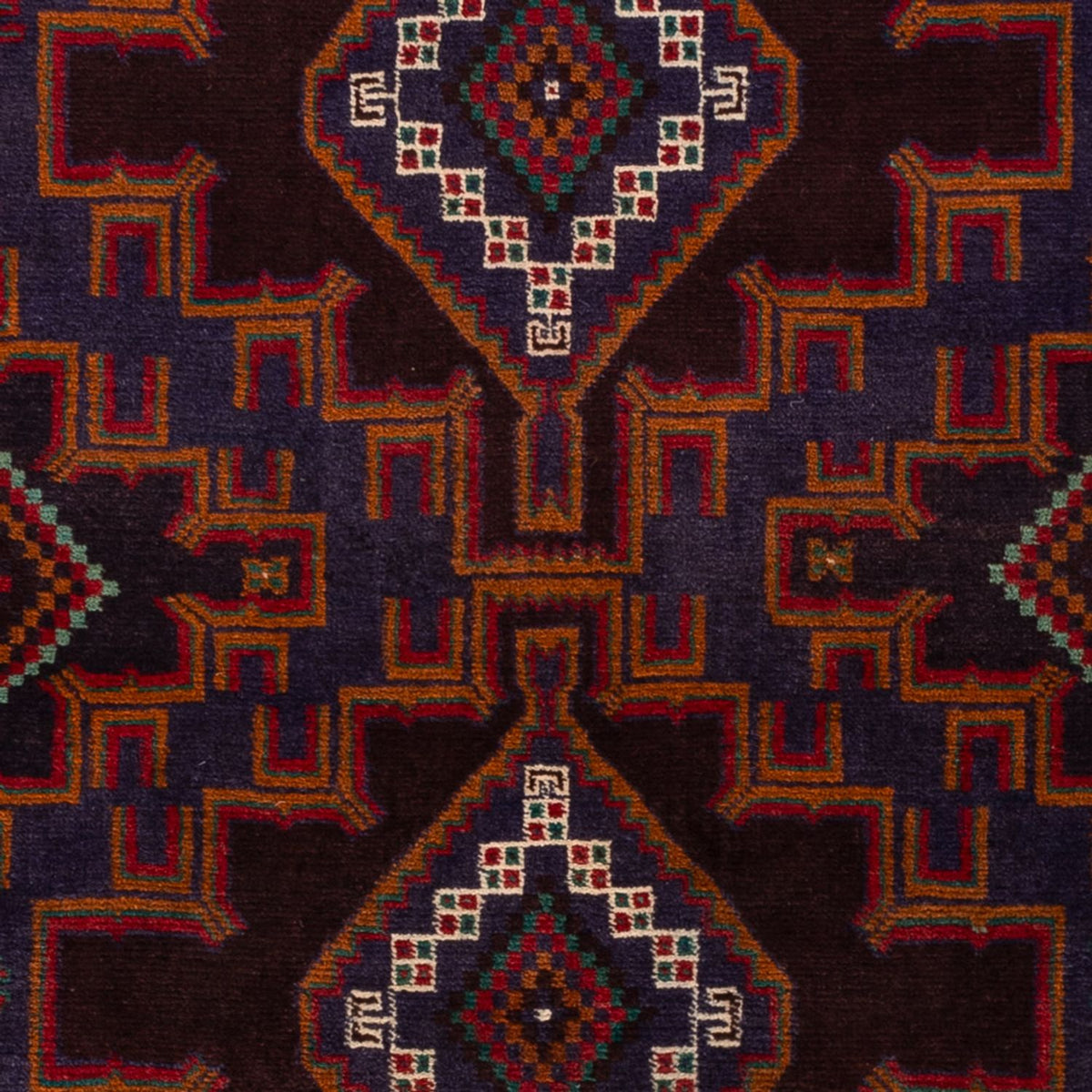 Baluch tapijt - 208 x 119 cm - donkerrood