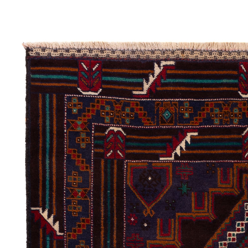 Baluch tapijt - 208 x 119 cm - donkerrood
