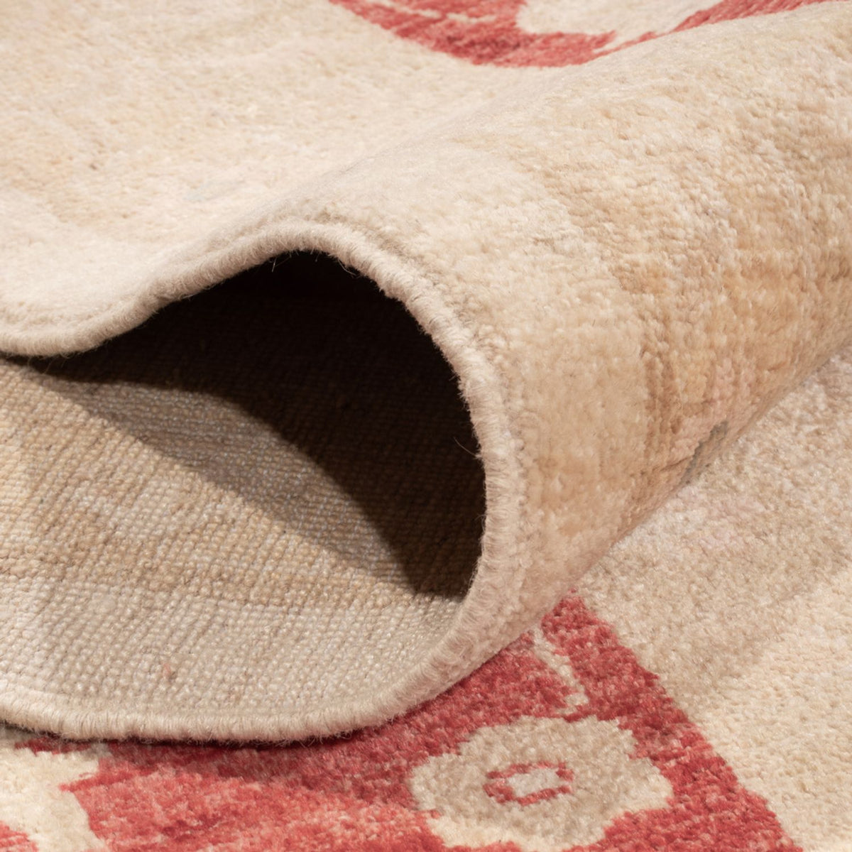 Ziegler tapijt vierkant  - 340 x 345 cm - rood