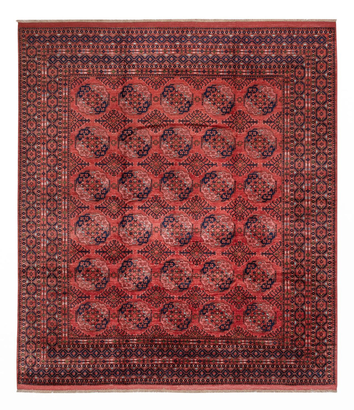 Afghaans tapijt - Bukhara - 404 x 351 cm - rood