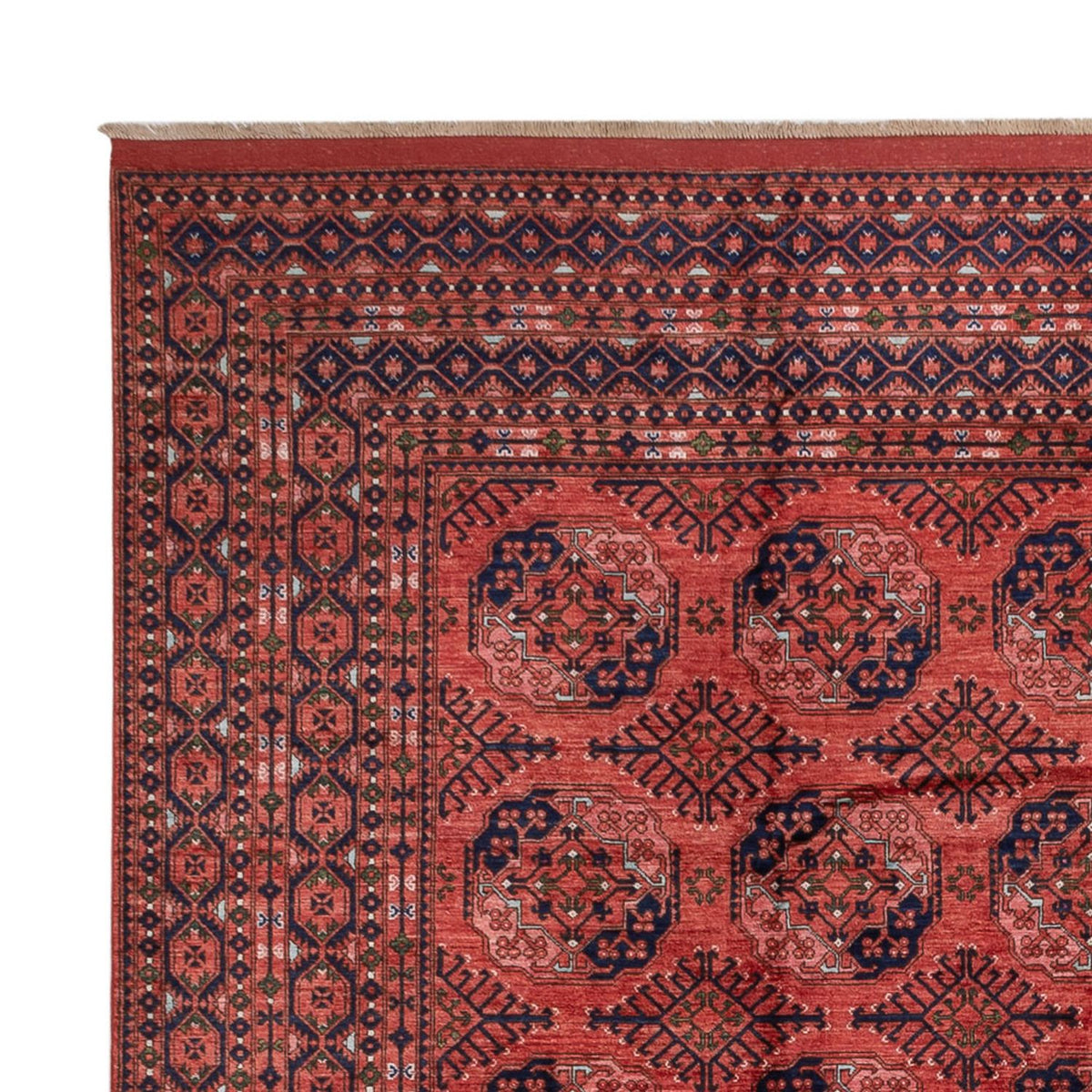 Afghaans tapijt - Bukhara - 404 x 351 cm - rood