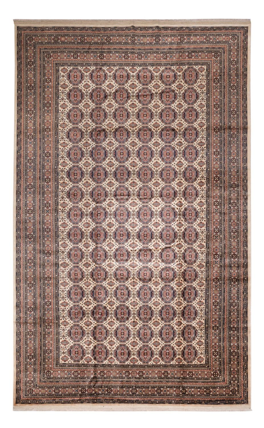 Afghaans tapijt - 492 x 303 cm - donker beige