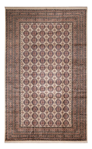 Afghaans tapijt - 492 x 303 cm - donker beige