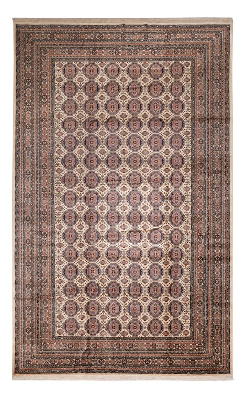 Afghaans tapijt - 492 x 303 cm - donker beige
