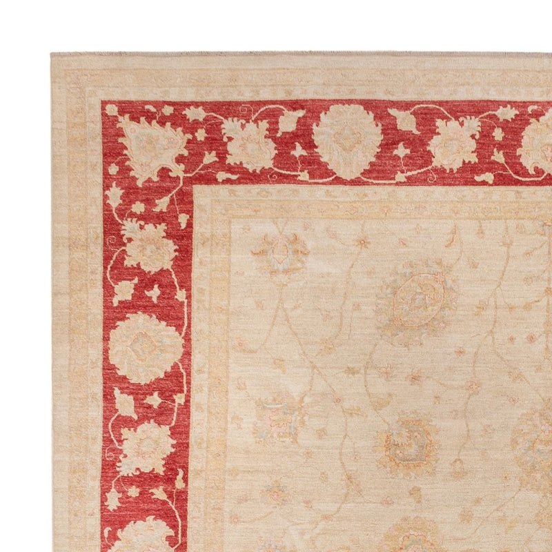 Ziegler tapijt vierkant  - 394 x 398 cm - beige