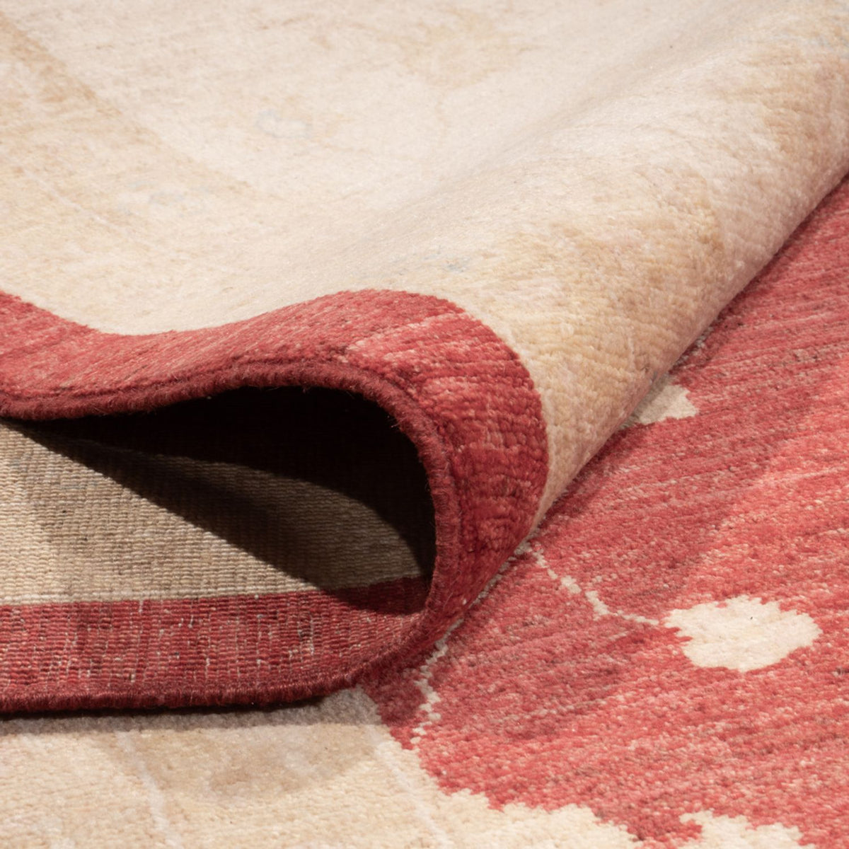 Ziegler tapijt vierkant  - 491 x 405 cm - rood