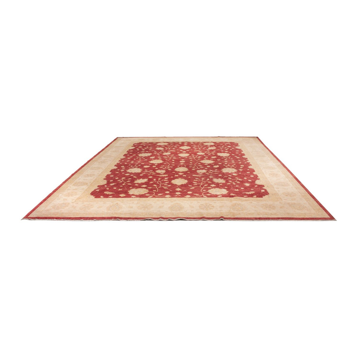 Ziegler tapijt vierkant  - 491 x 405 cm - rood