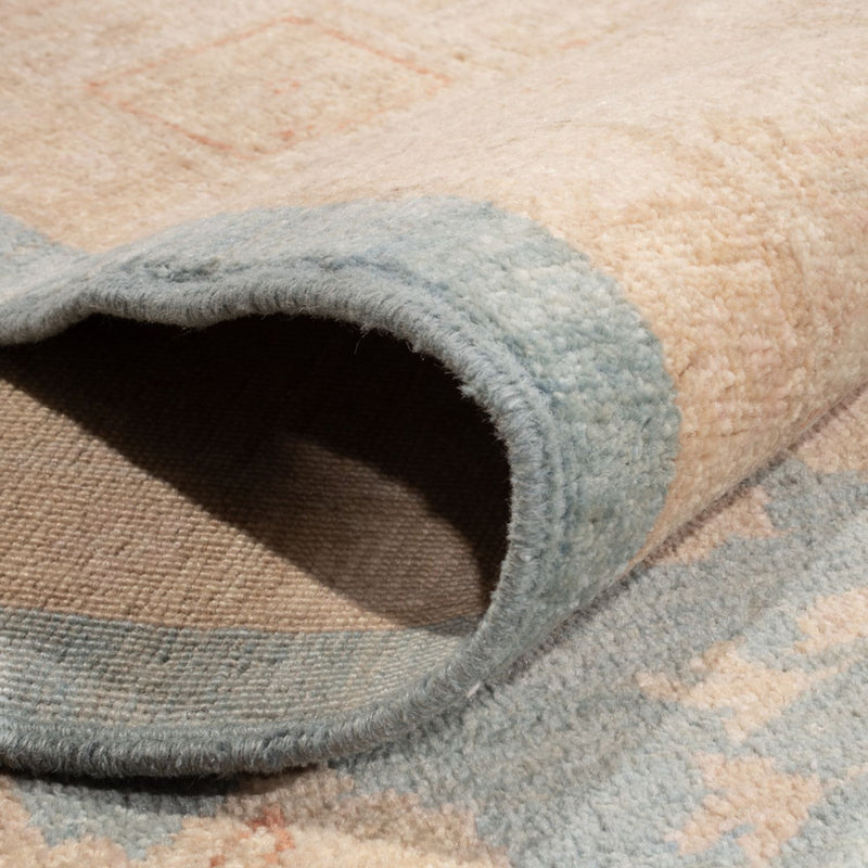 Ziegler tapijt vierkant  - 389 x 399 cm - lichtblauw