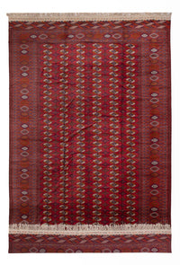 Afghan Teppich - Buchara - 505 x 308 cm - rot