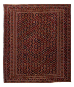 Kelim Teppich - Oriental - 245 x 206 cm - rot