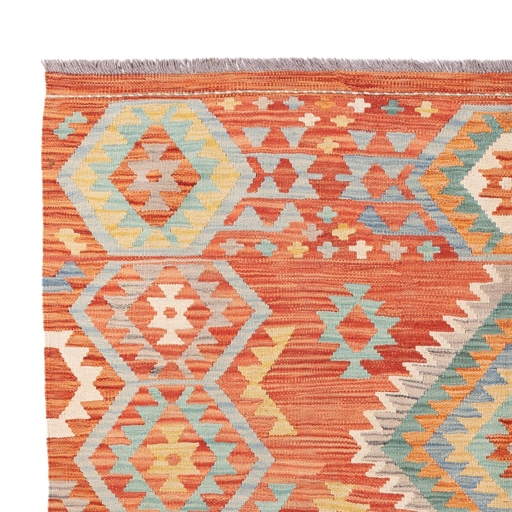Kelim Teppich - Splash - 248 x 171 cm - bunt