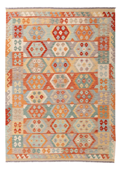 Kilim Maimana Tapijt 171x237cm - Wollen tapijt - gekleurd