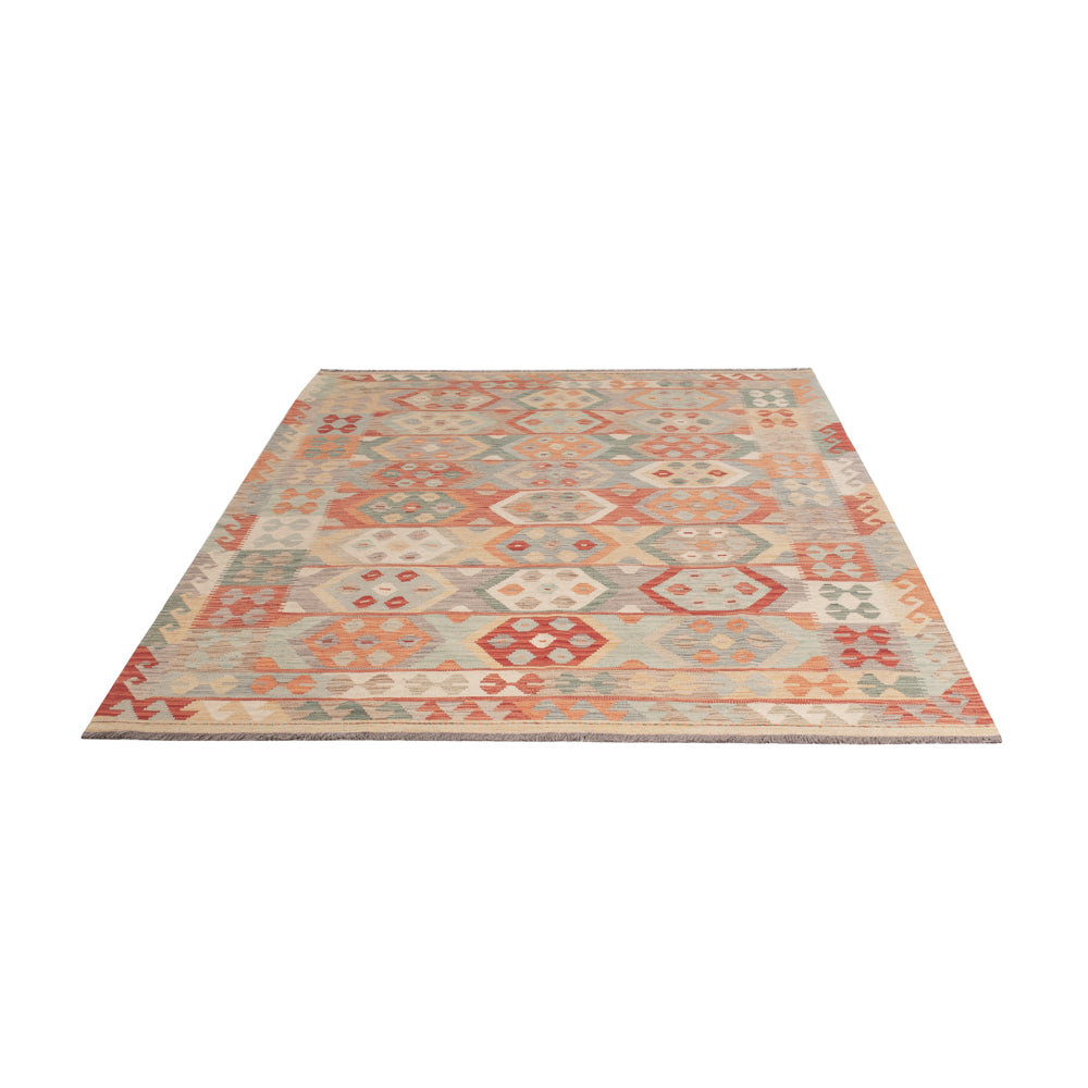 Kelim Teppich - Splash - 237 x 171 cm - bunt