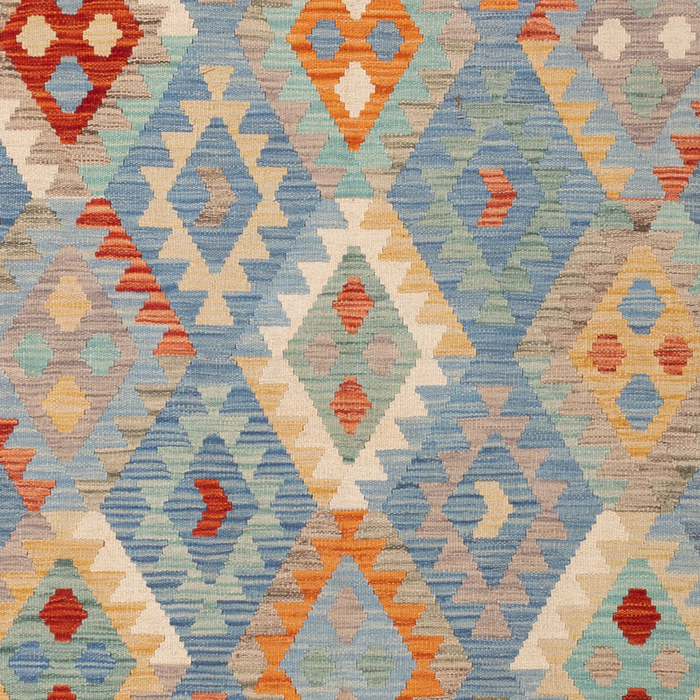 Kelim Teppich - Splash - 246 x 173 cm - bunt