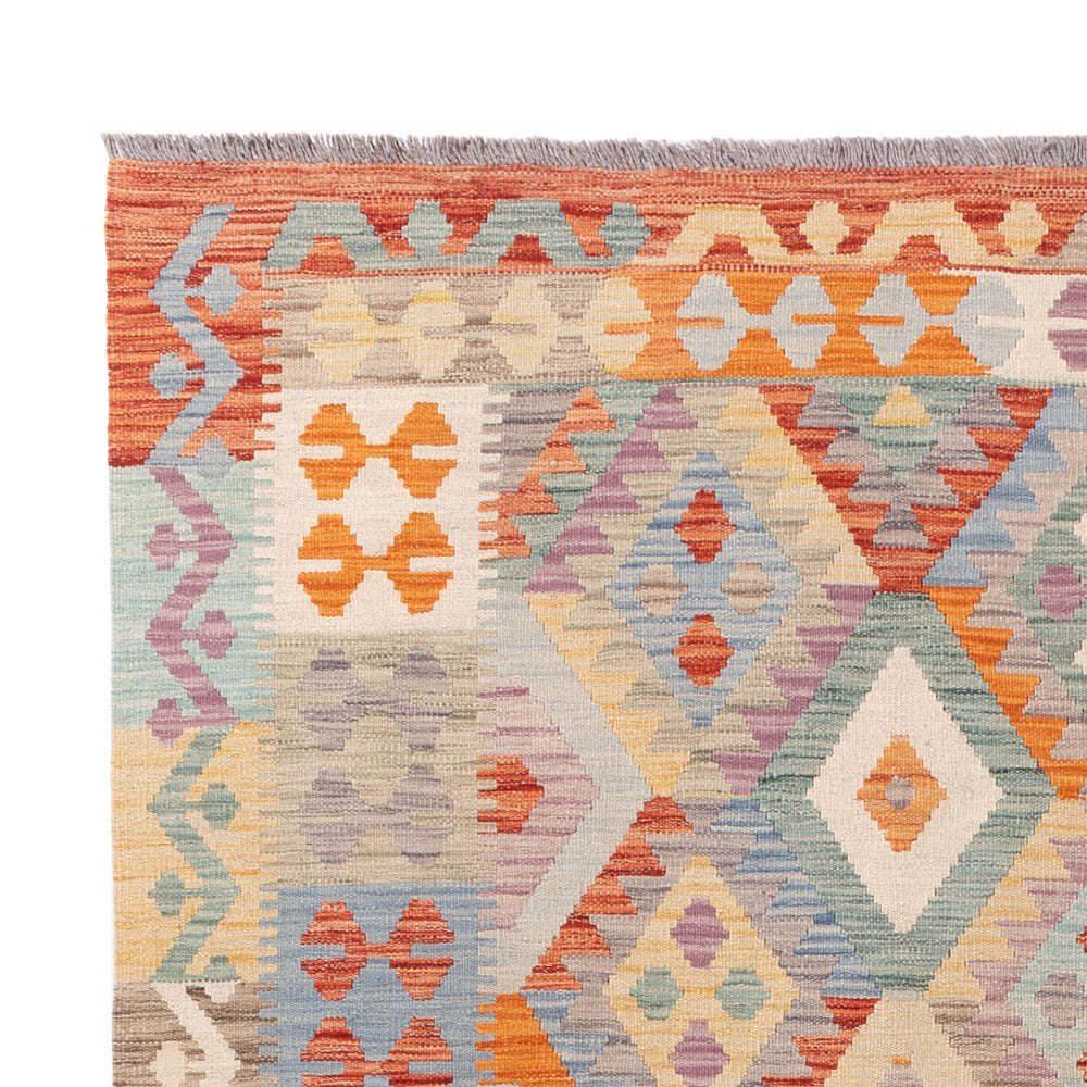 Kilim Maimana Tapijt 251x177cm - Wollen tapijt
