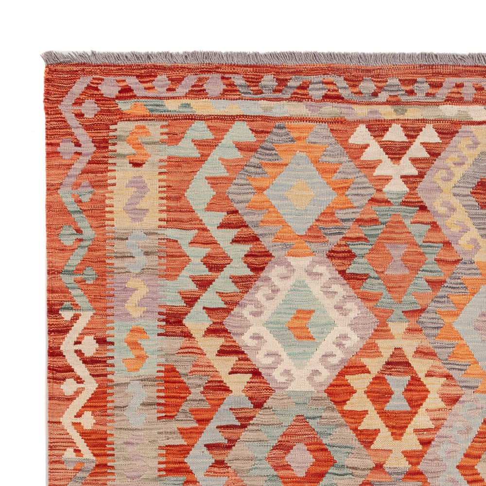 Kilim Maimana Tapijt 242x184cm - Wollen tapijt