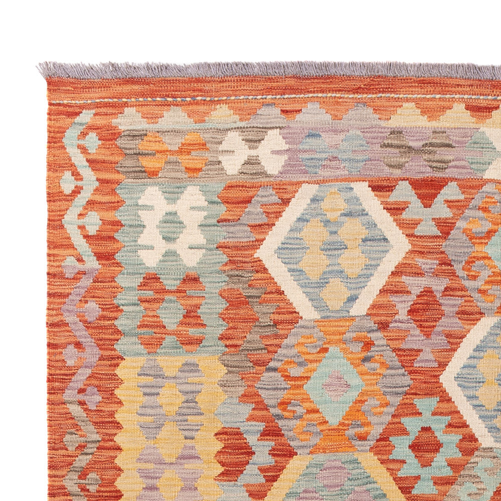 Kelim Teppich - Splash - 246 x 174 cm - bunt