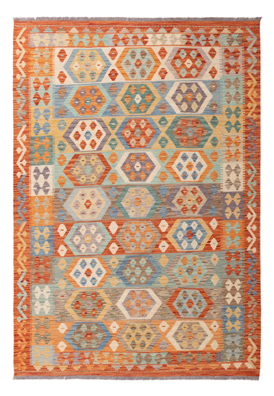 Kilim Maimana Tapijt 174x245cm - Wollen tapijt - gekleurd