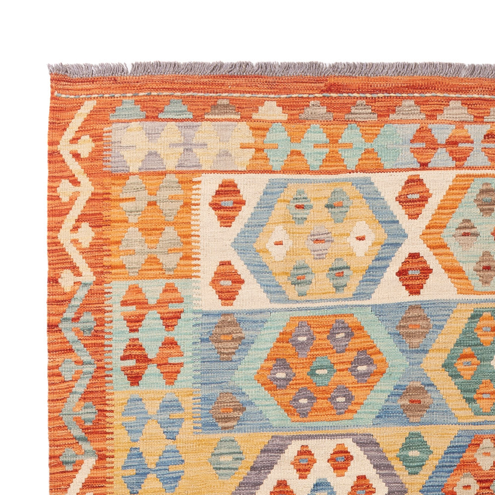 Kilim Maimana Tapijt 245x174cm - Wollen tapijt