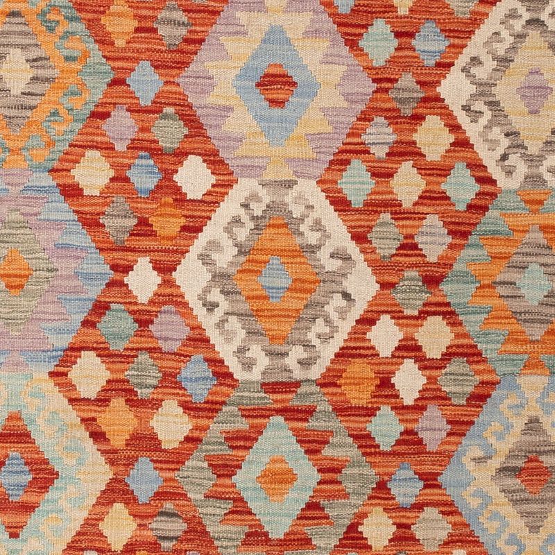 Kelim Teppich - Splash - 201 x 153 cm - bunt