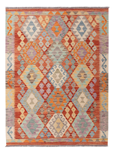 Kilim Maimana Tapijt 147x194cm - Wollen tapijt