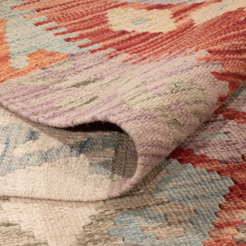 Kelim Teppich - Splash - 194 x 147 cm - bunt