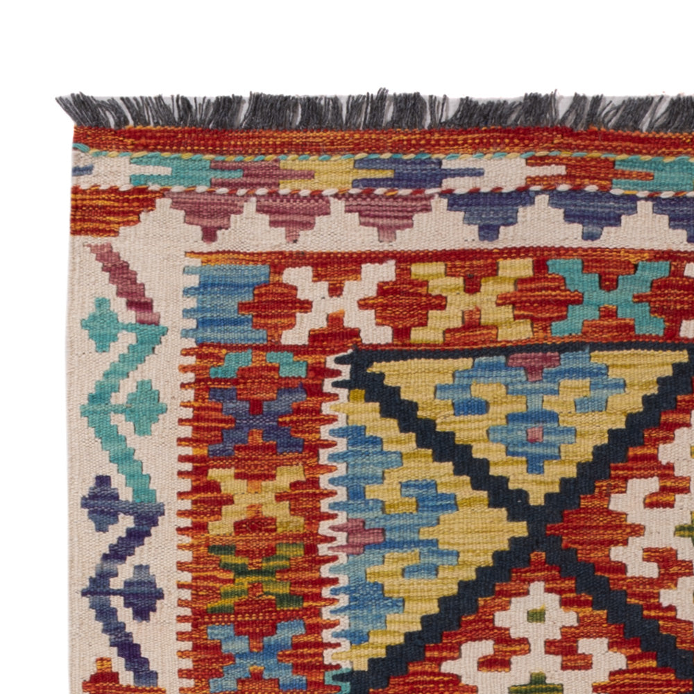Kilim Maimana Tapijt 145x100cm - Wollen tapijt
