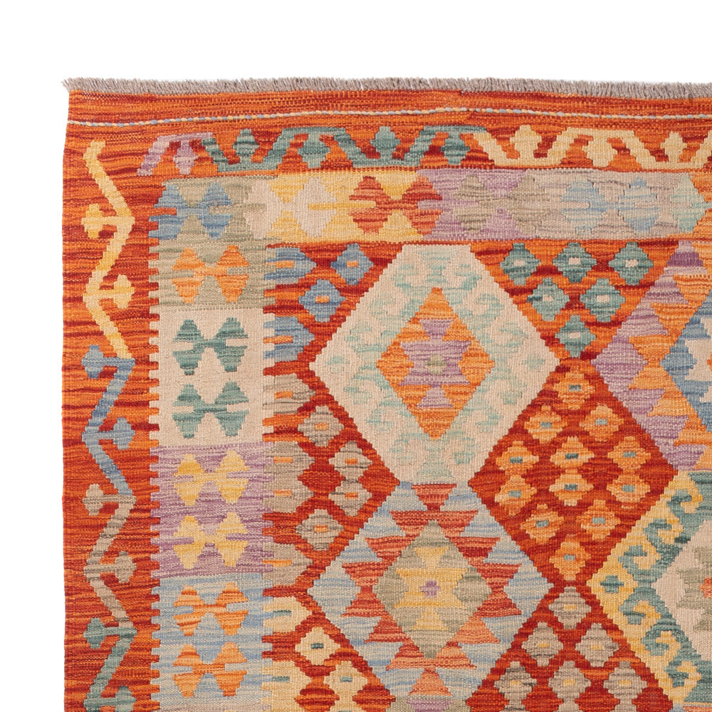 Kilim Maimana Tapijt 240x181cm - Wollen tapijt