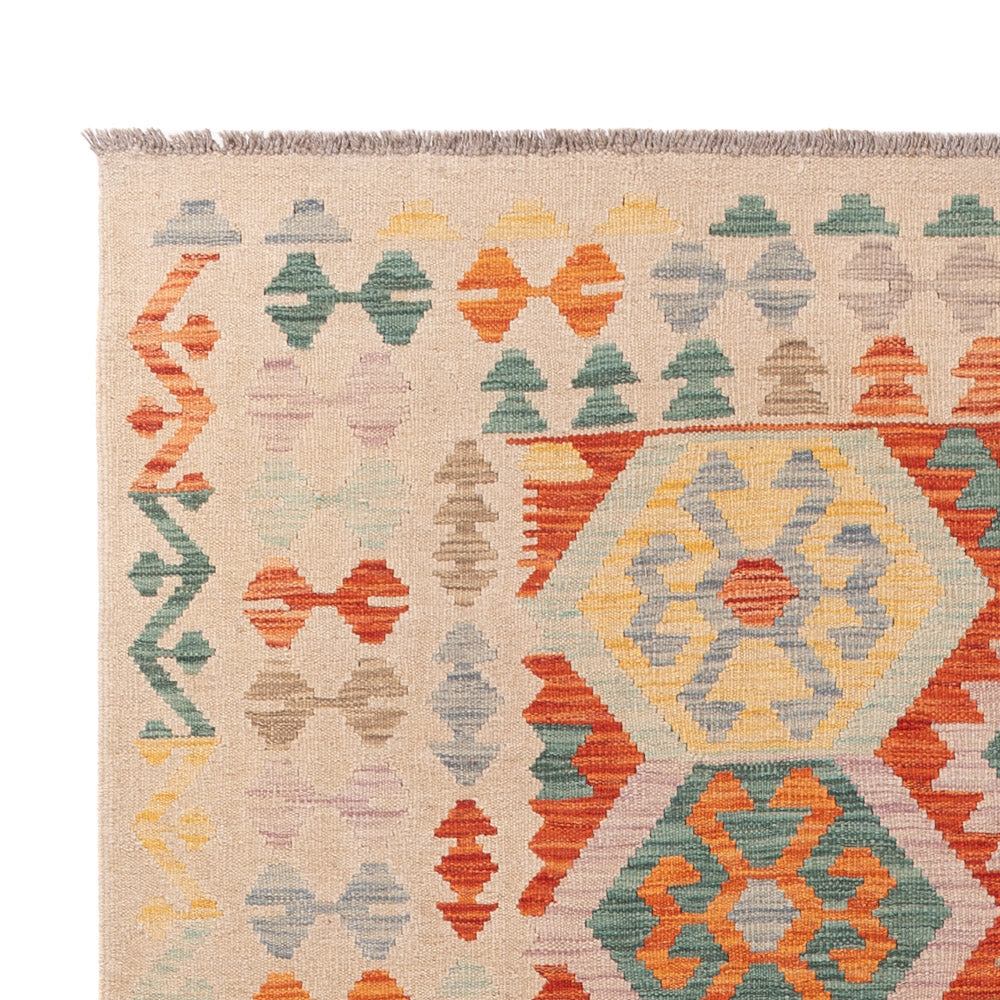 Kilim Maimana Tapijt 234x165cm - Wollen tapijt