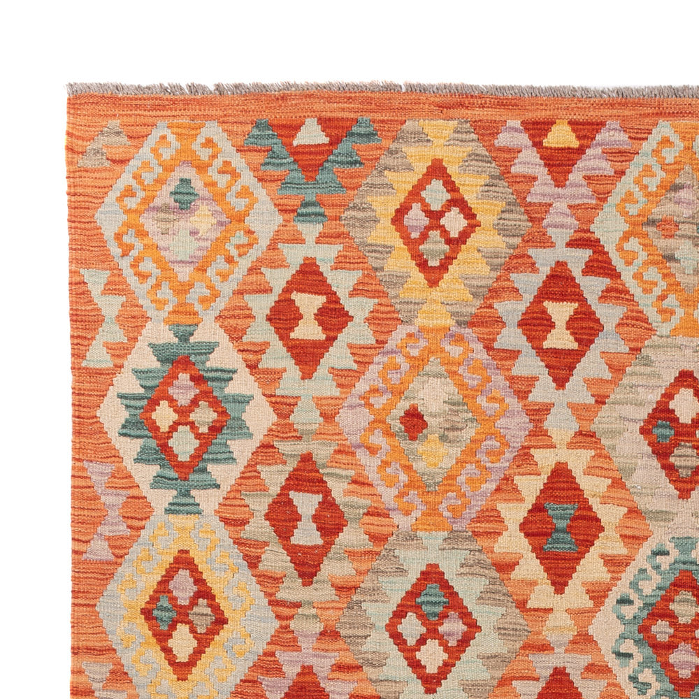 Kilim Maimana Tapijt 247x179cm - Wollen tapijt