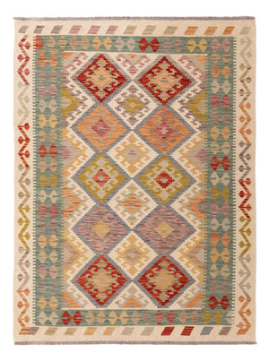 Kelim Teppich - Splash - 200 x 145 cm - bunt