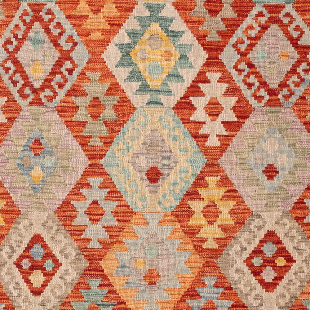 Kelim Teppich - Splash - 246 x 174 cm - bunt