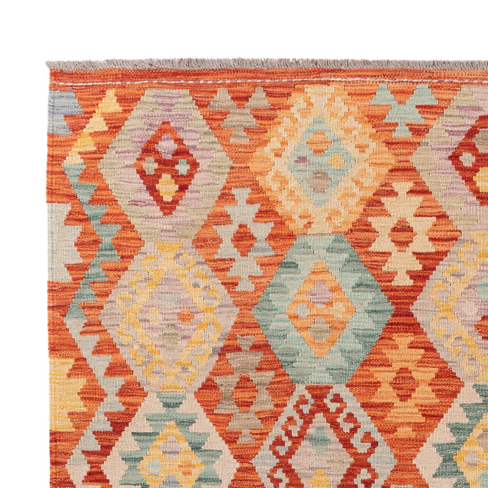 Kilim Maimana Tapijt 246x174cm - Wollen tapijt