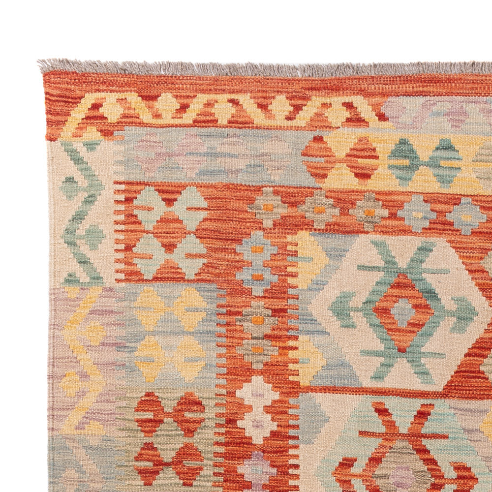 Kilim Maimana Tapijt 238x165cm - Wollen tapijt