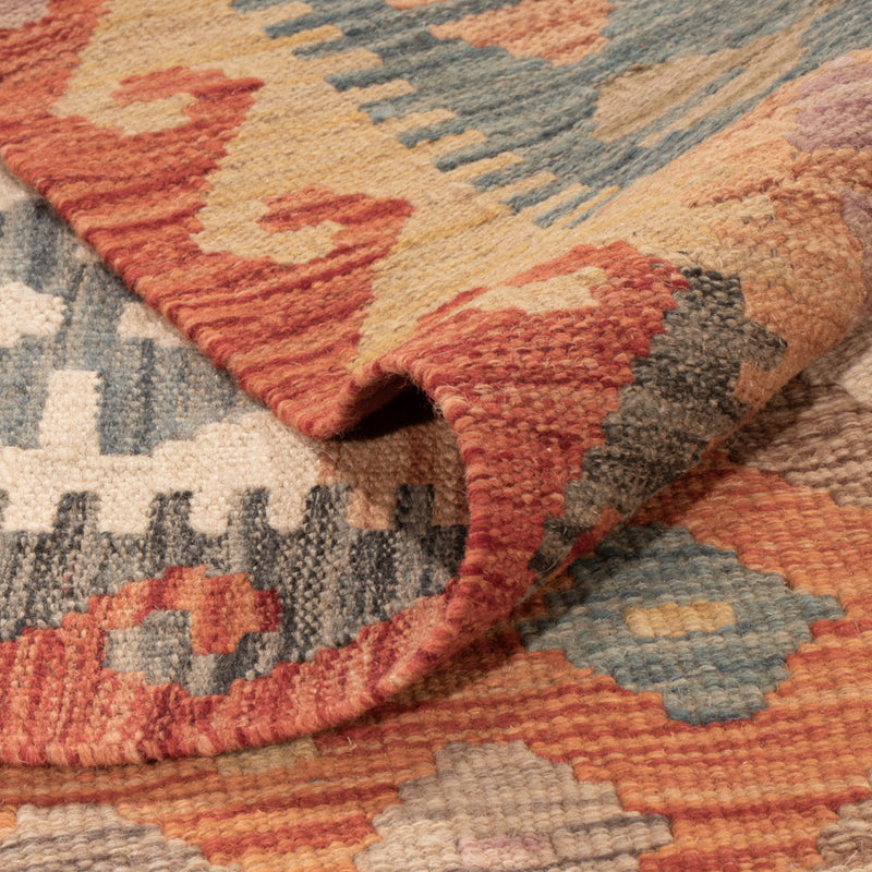 Kelim Teppich - Splash - 249 x 172 cm - bunt