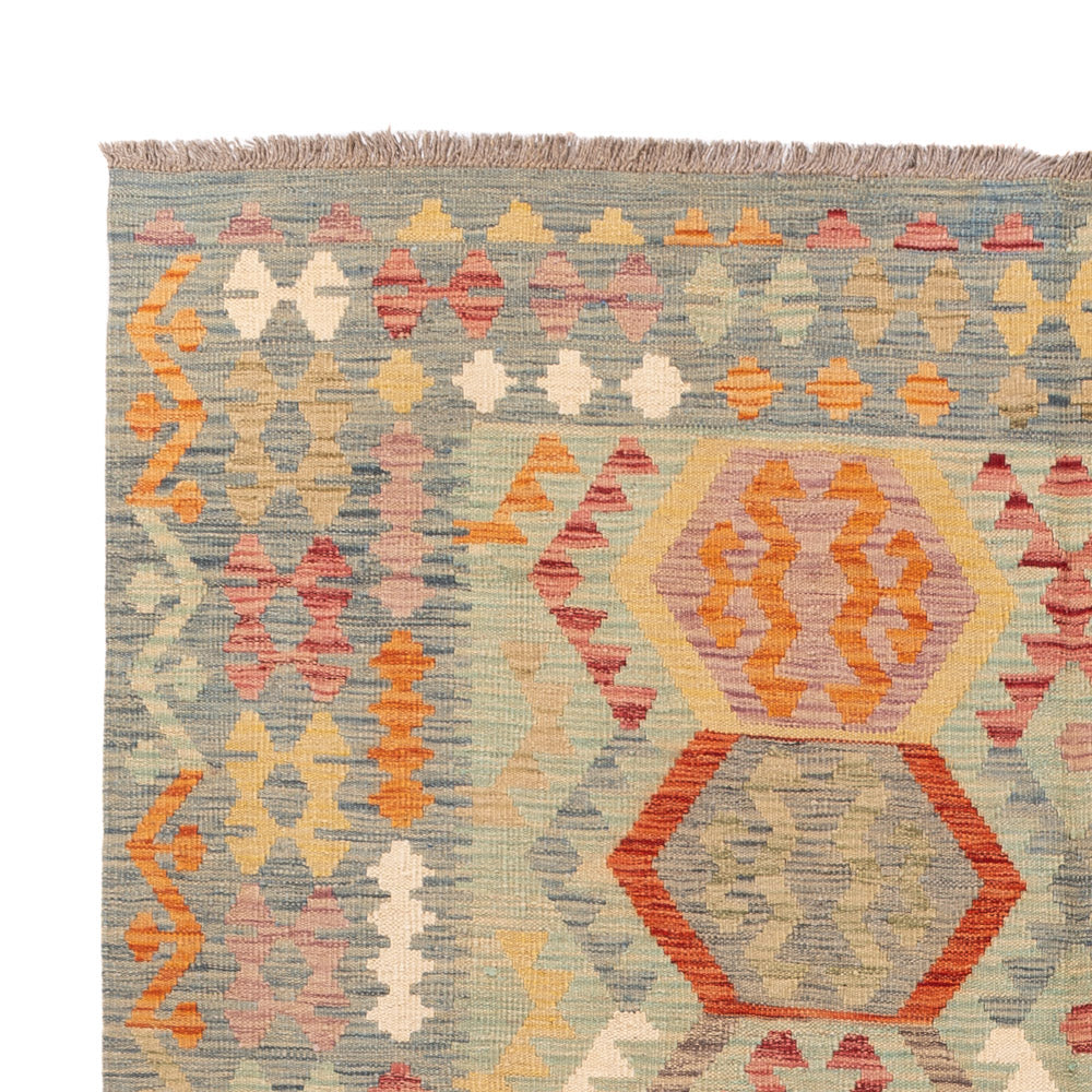 Kilim Maimana Tapijt 236x175cm - Wollen tapijt