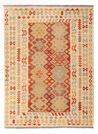 Kelim Teppich - Splash - 248 x 175 cm - bunt