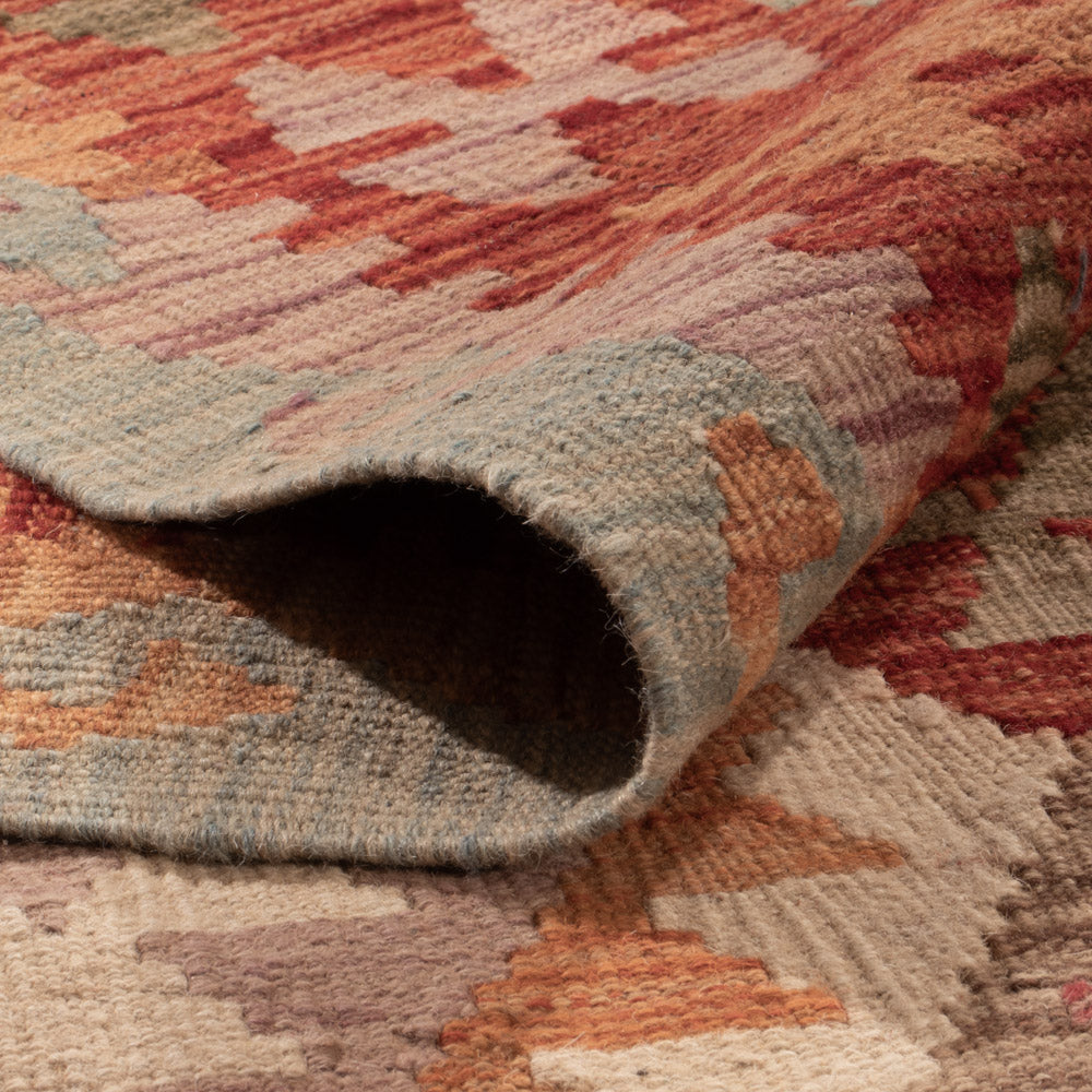 Kelim Teppich - Splash - 249 x 173 cm - bunt