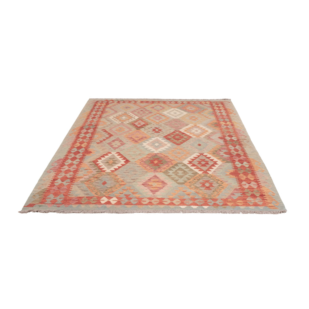 Kelim Teppich - Splash - 249 x 173 cm - bunt